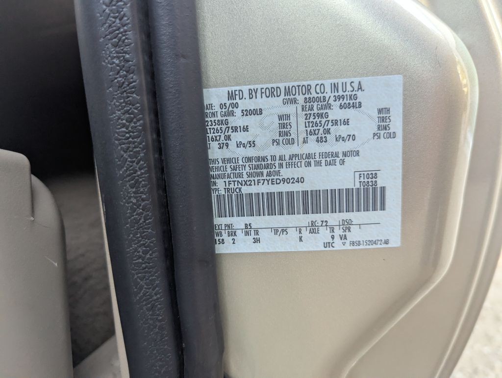 2000 Ford F-250 Image 17