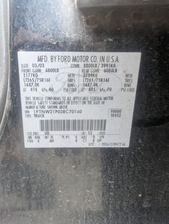 2003 Ford F-250 Image 21