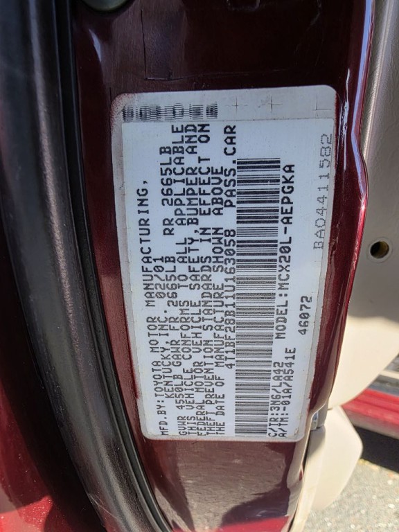 2001 Toyota Avalon Image 15