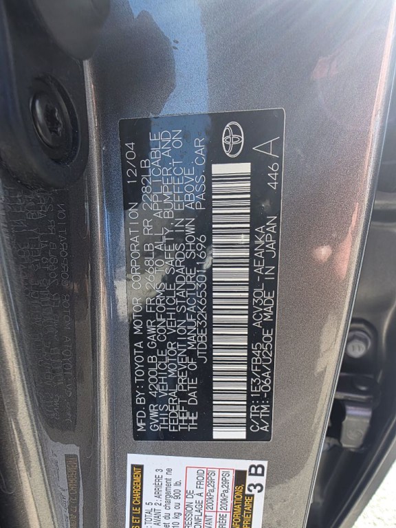 2005 Toyota Camry Image 17