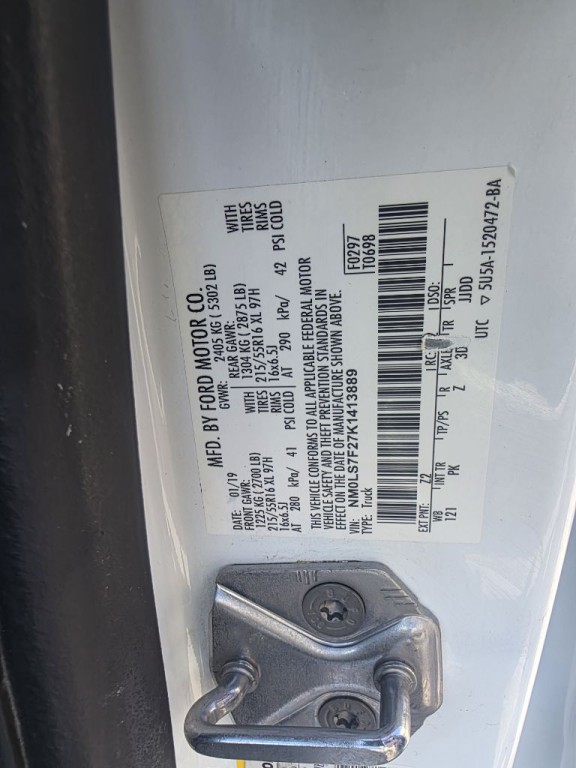 2019 Ford Transit Connect Image 19