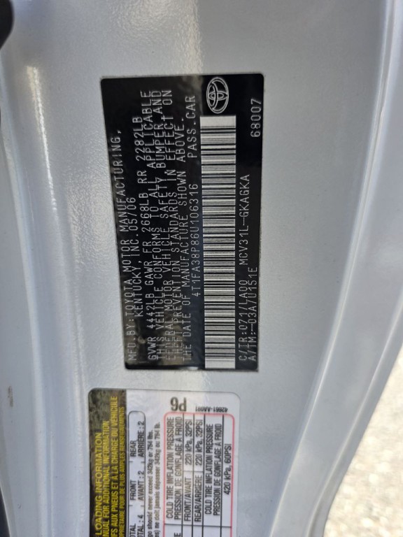 2006 Toyota Camry Image 16