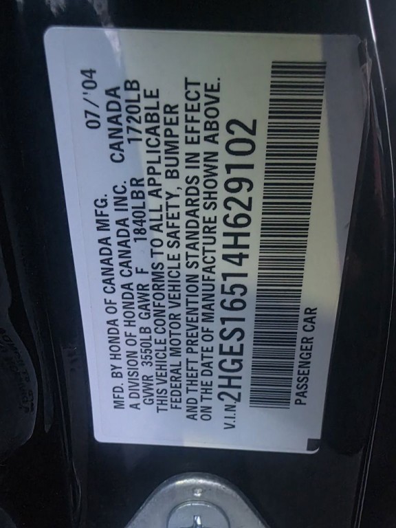 2004 Honda Civic Image 15