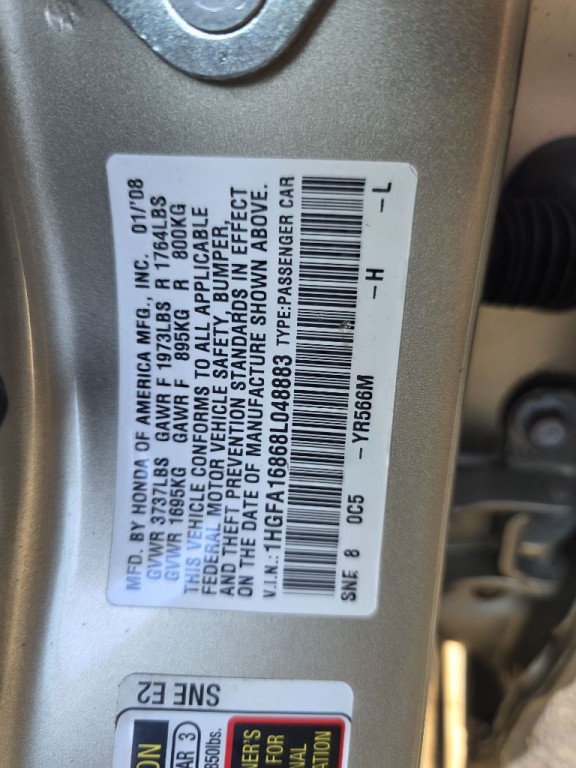 2008 Honda Civic Image 14