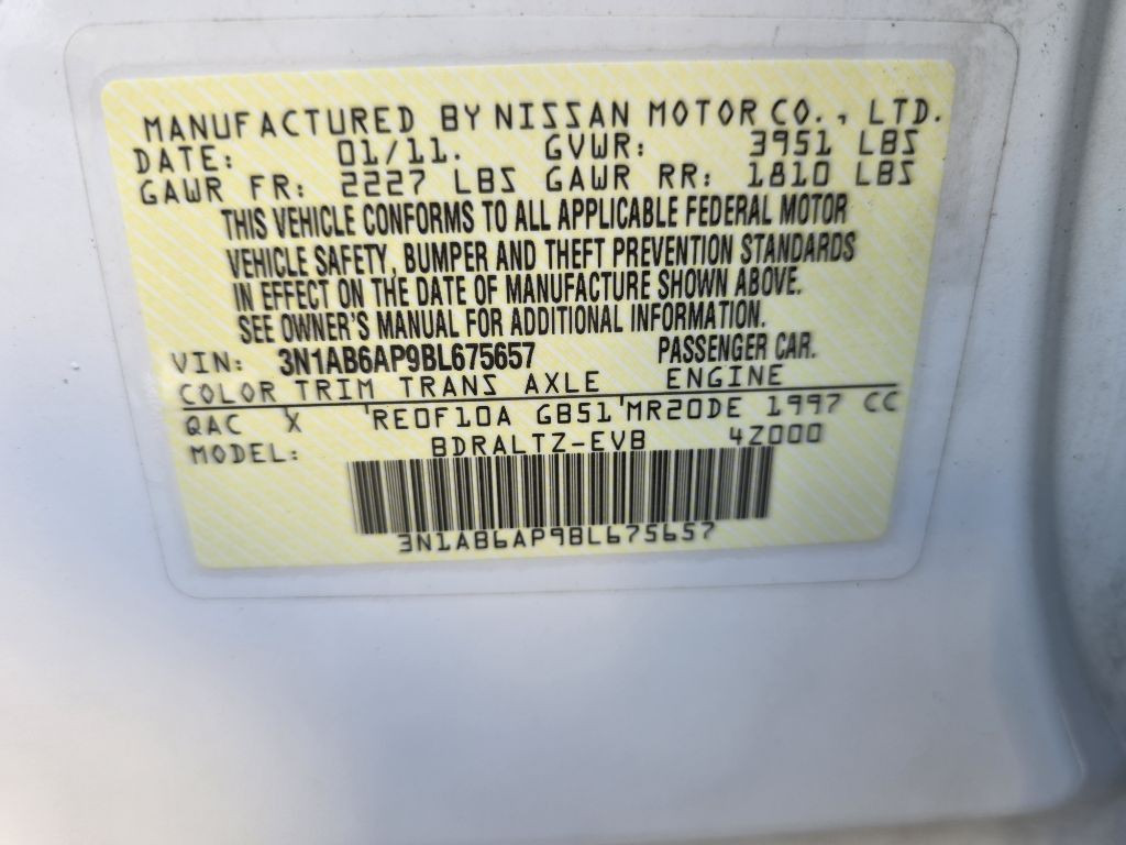 2011 Nissan Sentra Image 17