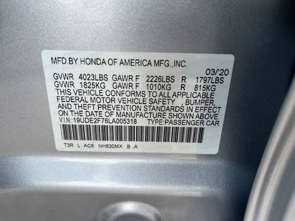 2020 Acura ILX Image 10