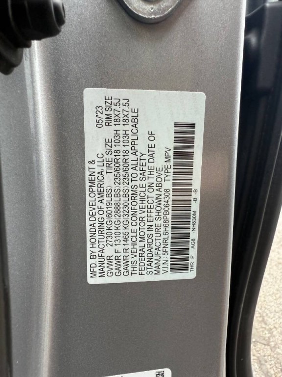 2023 Honda Odyssey Image 9