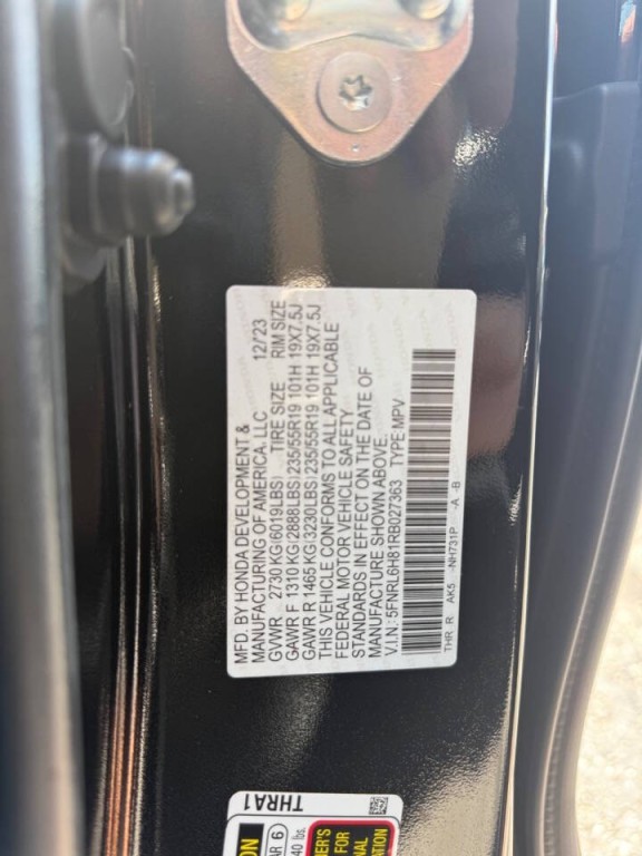 2024 Honda Odyssey Image 9