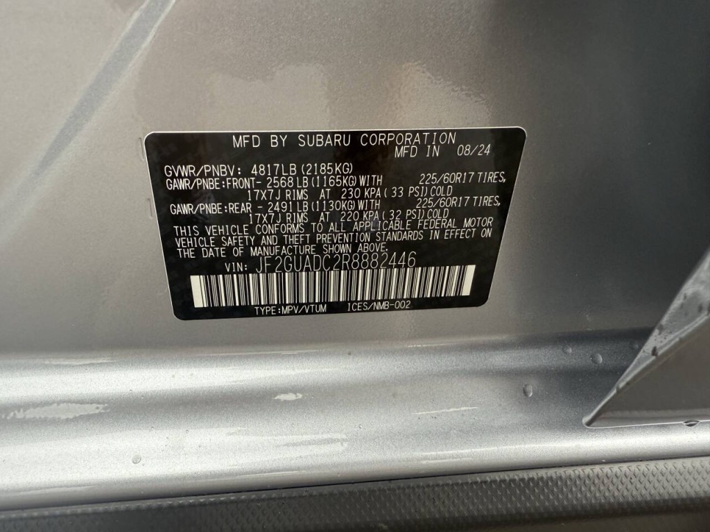 2024 Subaru Crosstrek Image 10