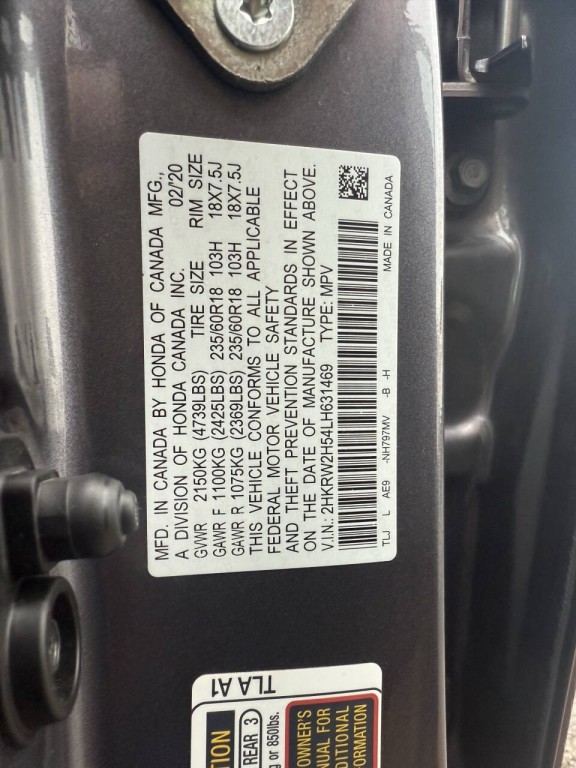 2020 Honda CR-V Image 9