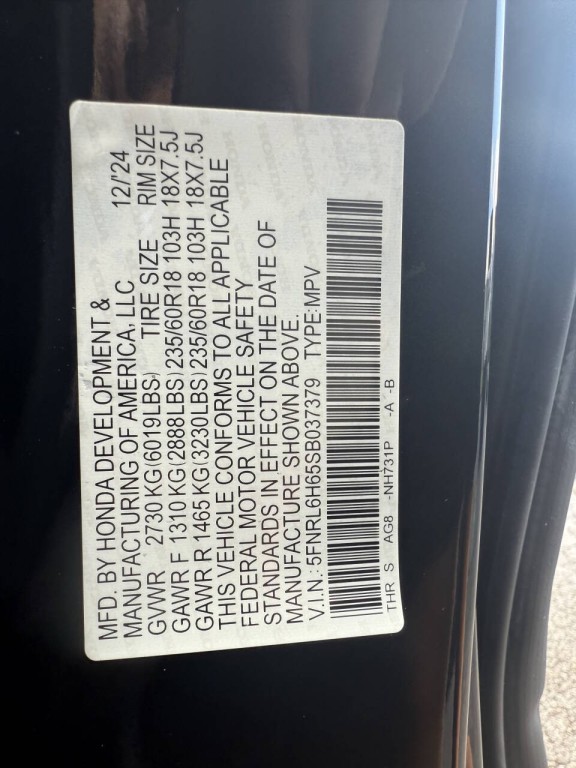 2025 Honda Odyssey Image 10