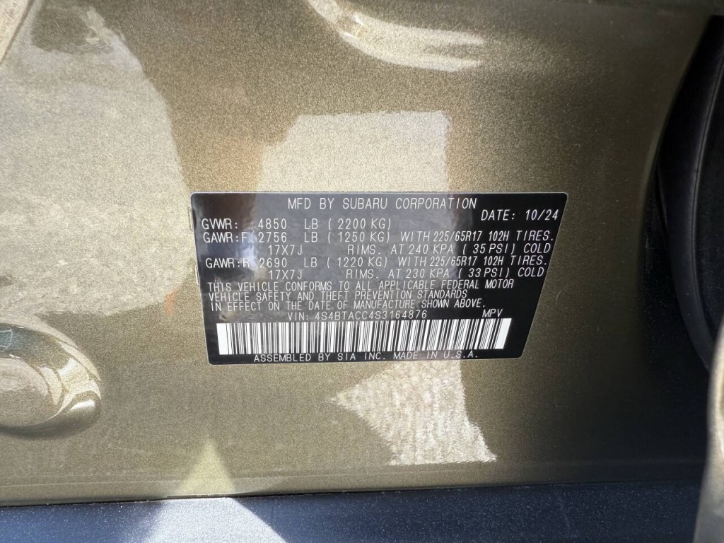 2025 Subaru Outback Image 9