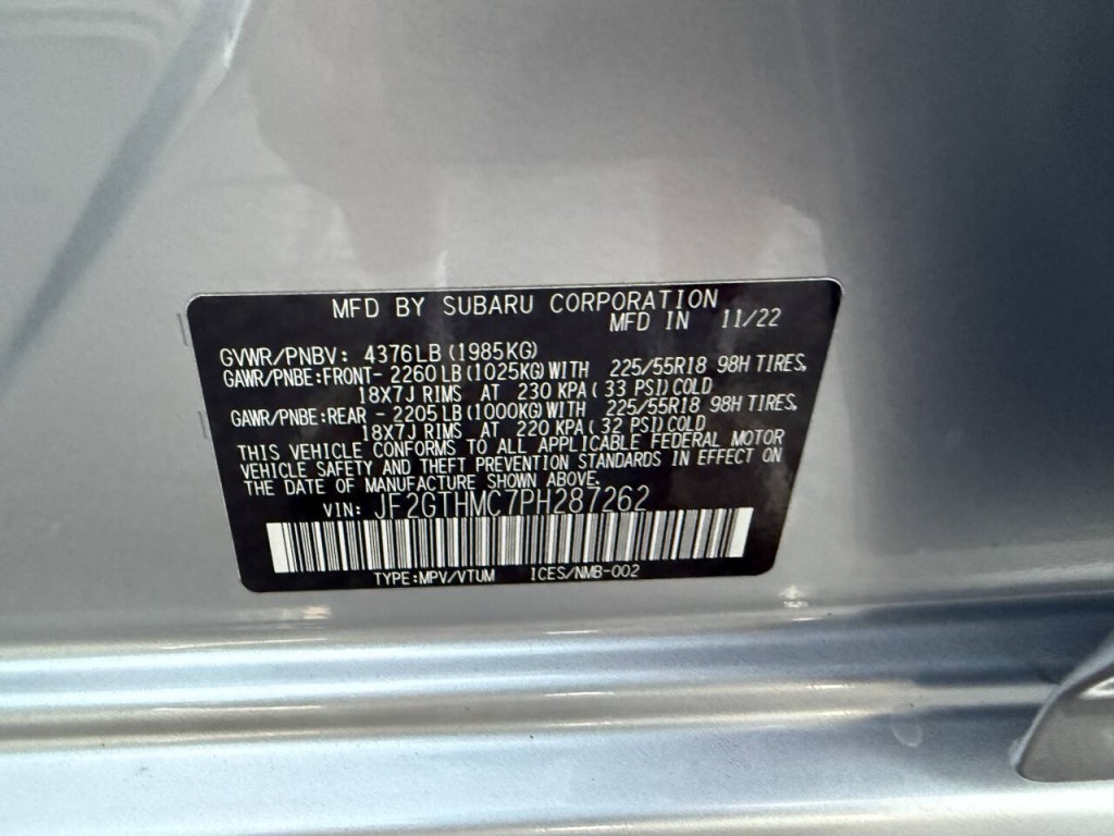2023 Subaru Crosstrek Image 11