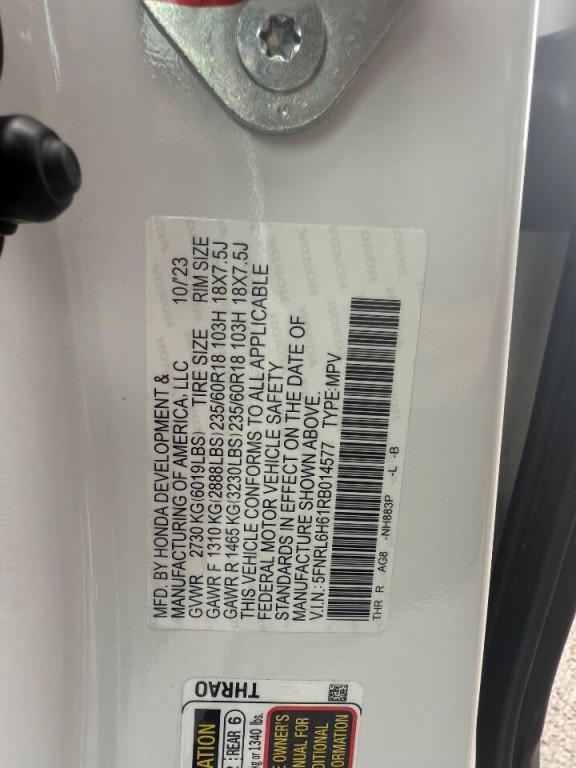 2024 Honda Odyssey Image 9