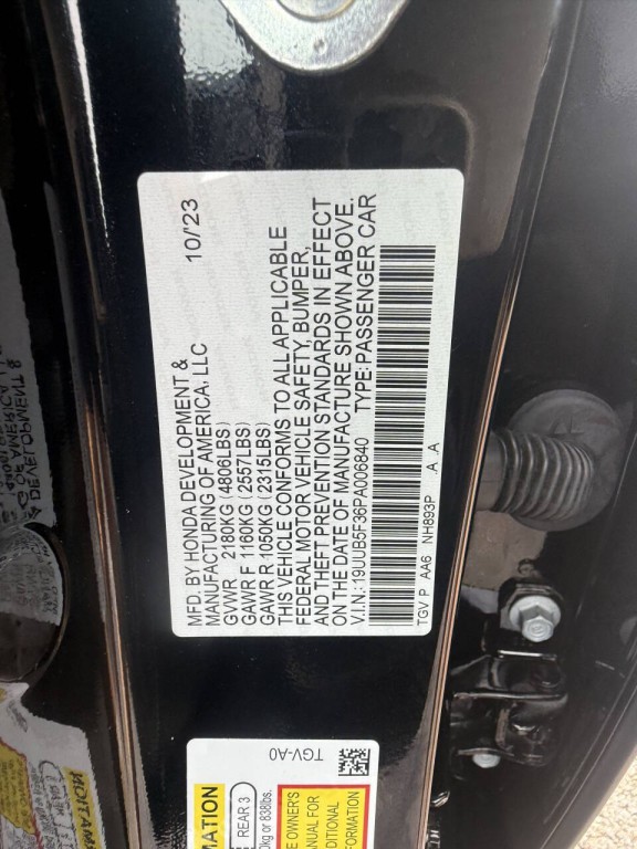 2023 Acura TL Image 10