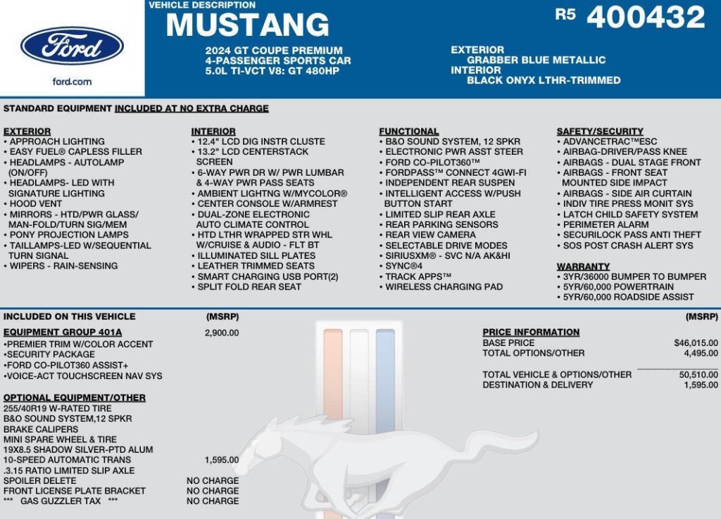 2024 Ford Mustang Image 32