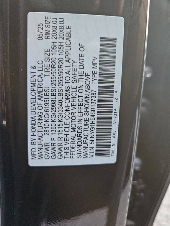 2025 Honda Pilot Image 12