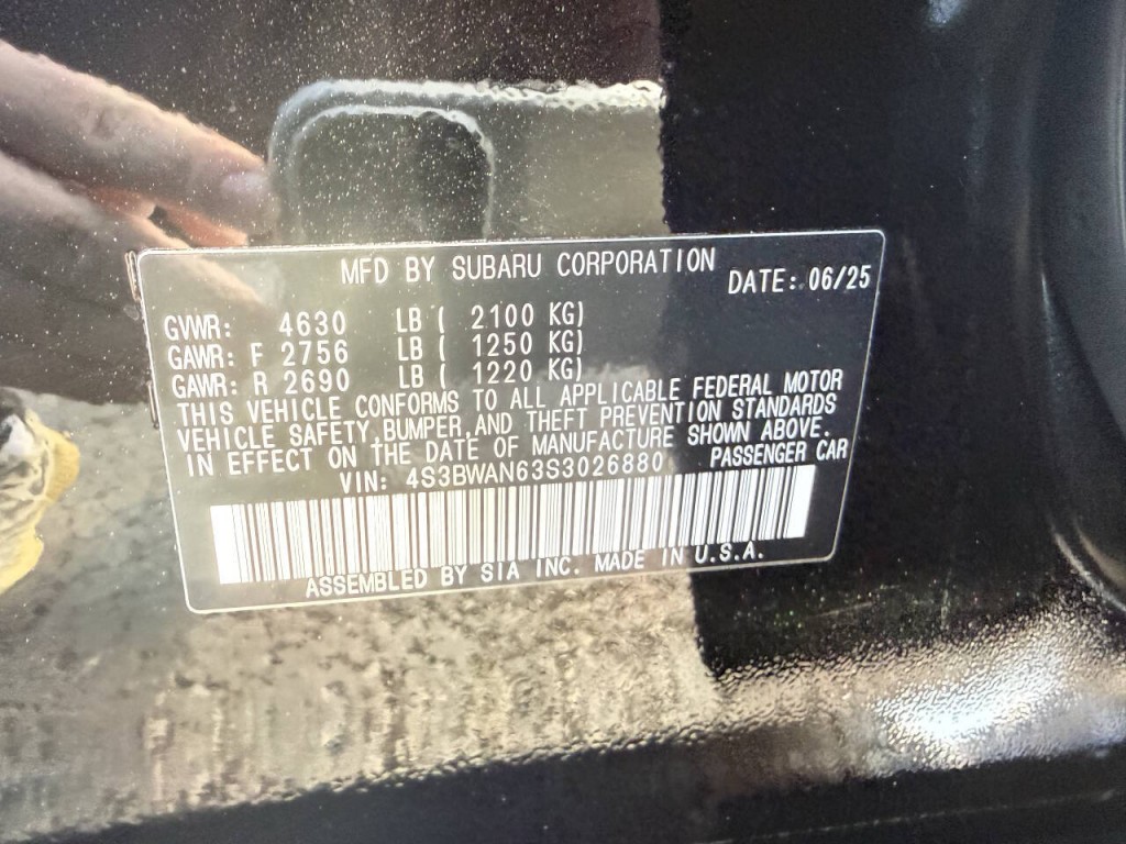 2025 Subaru Legacy Image 10