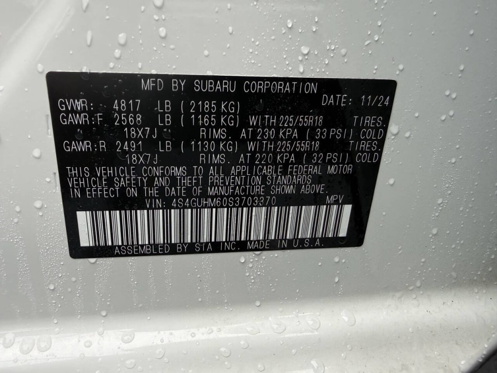 2025 Subaru Crosstrek Image 11