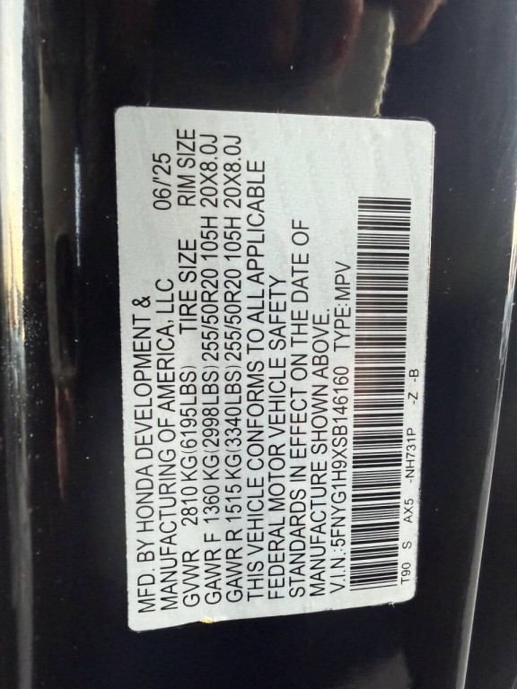 2025 Honda Pilot Image 11