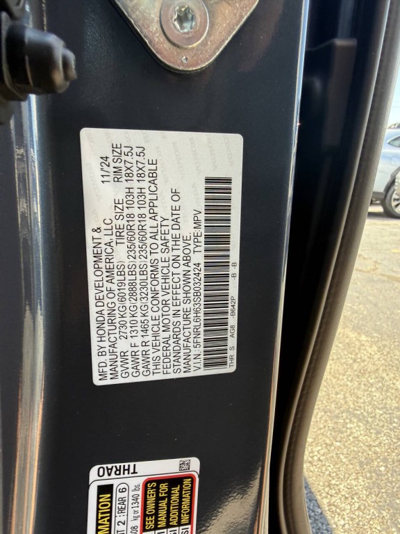 2025 Honda Odyssey Image 9
