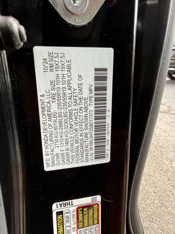 2025 Honda Odyssey Image 11