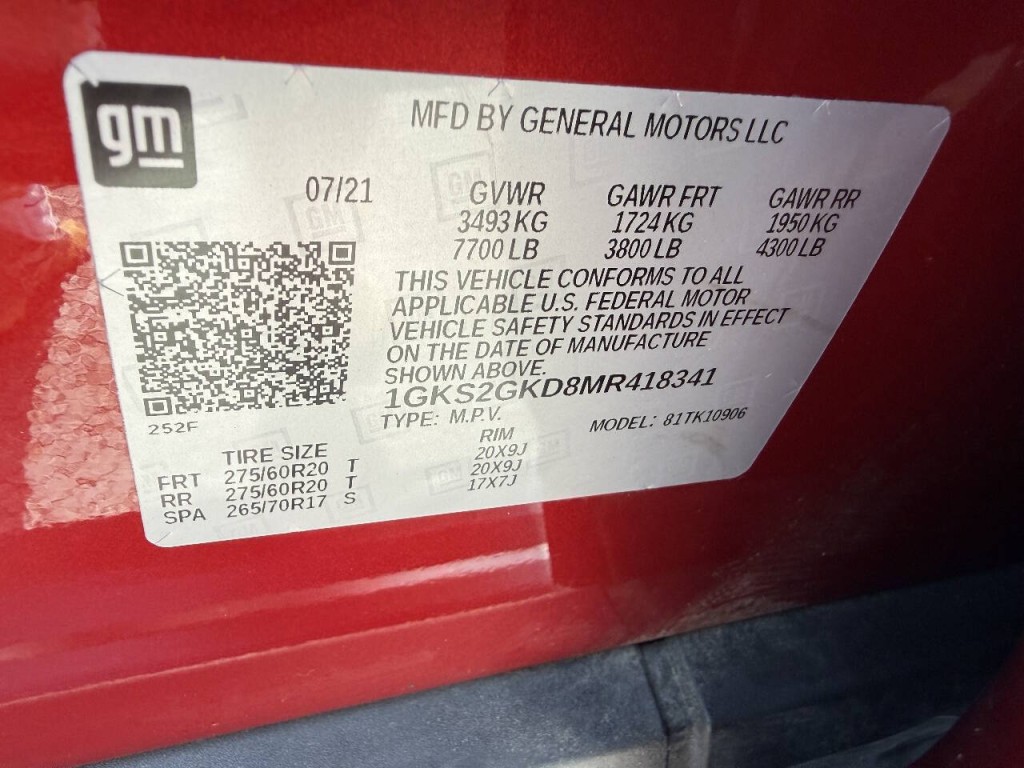2021 GMC Yukon Image 10