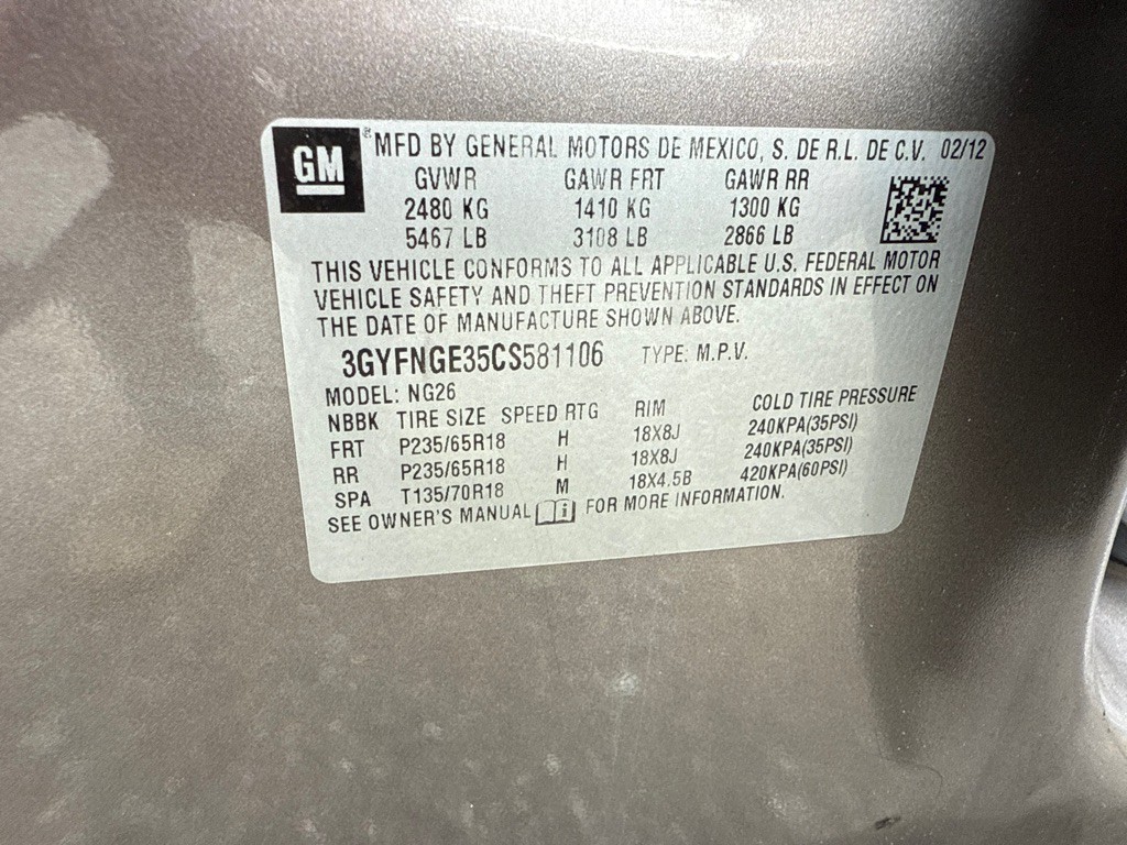 2012 Cadillac SRX Image 15