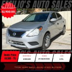 Image for 2018 Nissan Versa S ID: 6764436