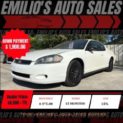 Image for 2007 Chevrolet Monte Carlo LS ID: 6915355