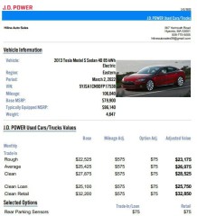 Image for 2013 Tesla Model S Signature ID: 6674673