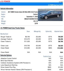 Image for 2017 BMW 5 Series 530xi ID: 6852678