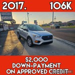 Image for 2017 Ford Escape S ID: 5752844