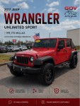 Image for 2017 Jeep Wrangler Unlimited Sport ID: 7329381
