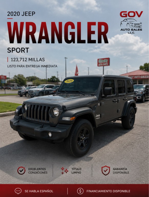 2020 Jeep Wrangler Unlimited Image 1