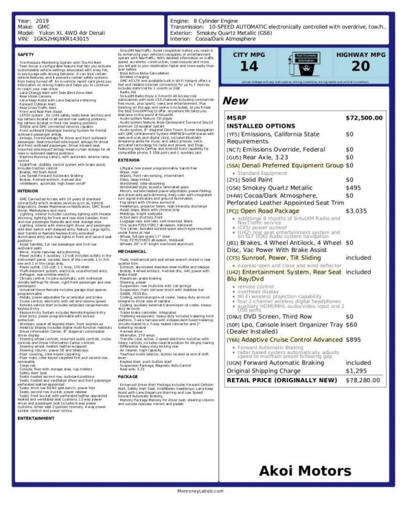 2019 GMC Yukon Image 29