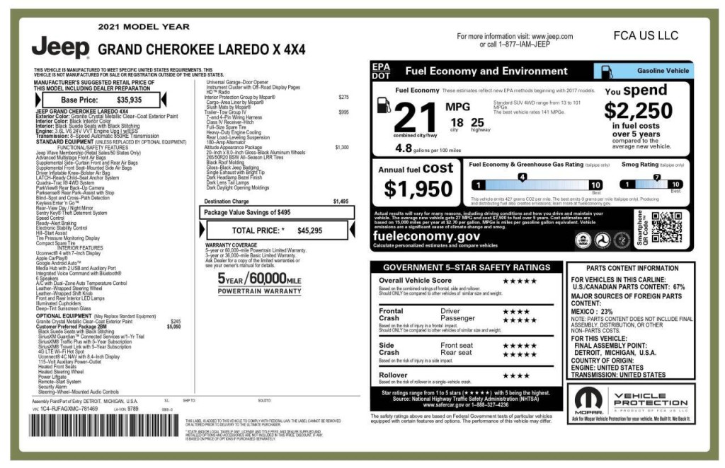 2021 Jeep Grand Cherokee Image 22