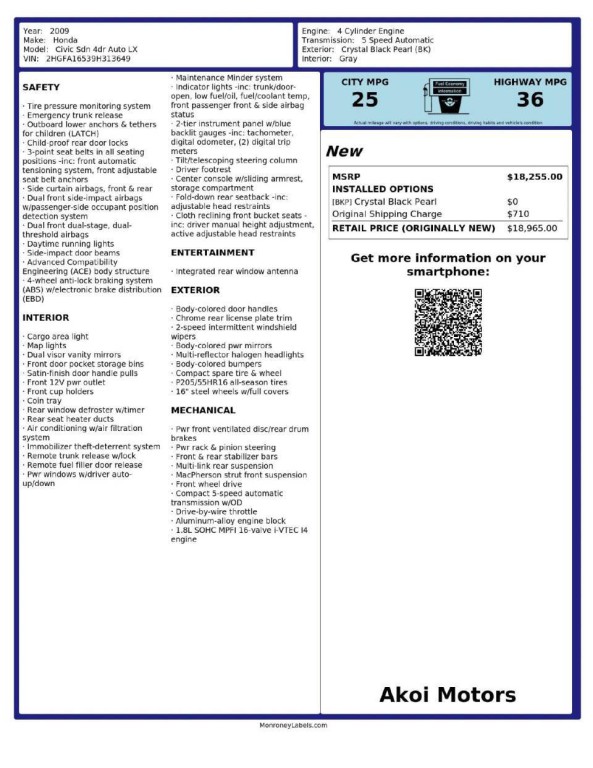 2009 Honda Civic Image 23