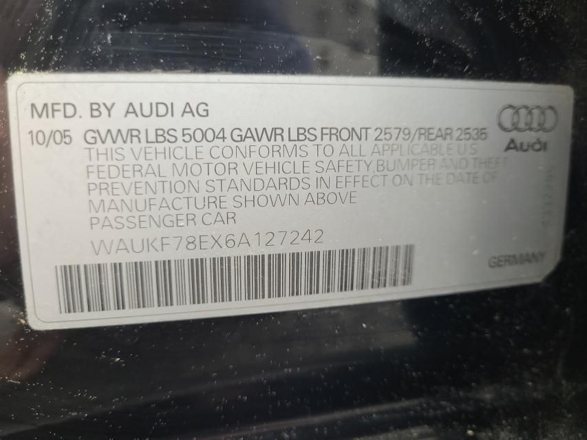 2006 Audi A4 Image 9
