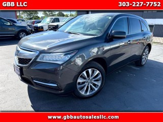 Image for 2015 Acura MDX SH- 6-Spd AT w/Tech Package ID: 6659890
