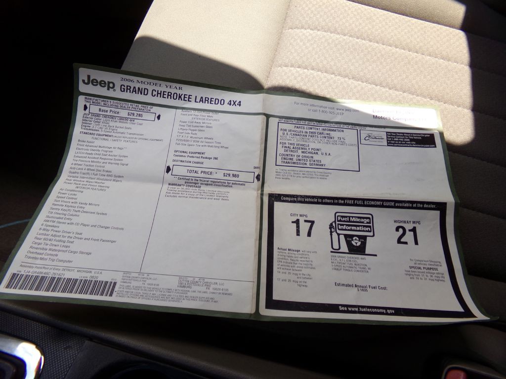 2006 Jeep Grand Cherokee Image 18