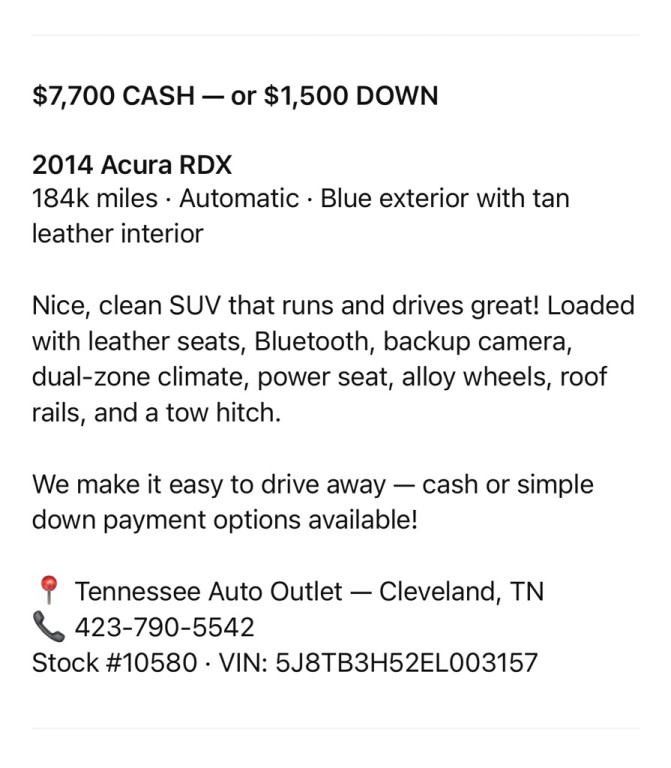 2014 Acura RDX Image 11