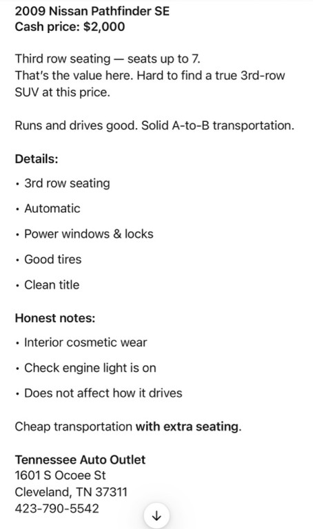 2009 Nissan Pathfinder Image 9