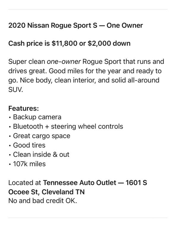 2020 Nissan Rogue Image 7