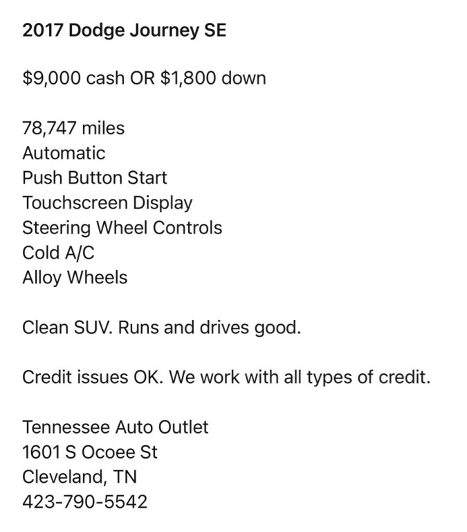 2017 Dodge Journey Image 7