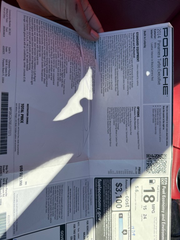 2014 Porsche Panamera Image 83