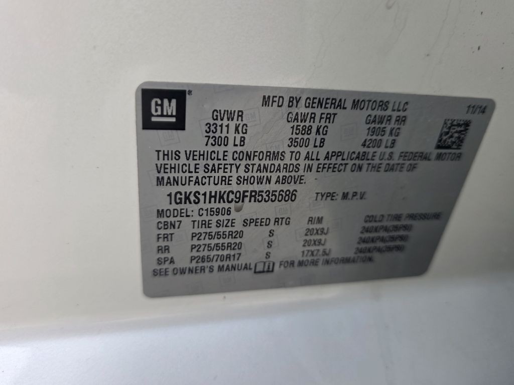 2015 GMC Yukon Image 31