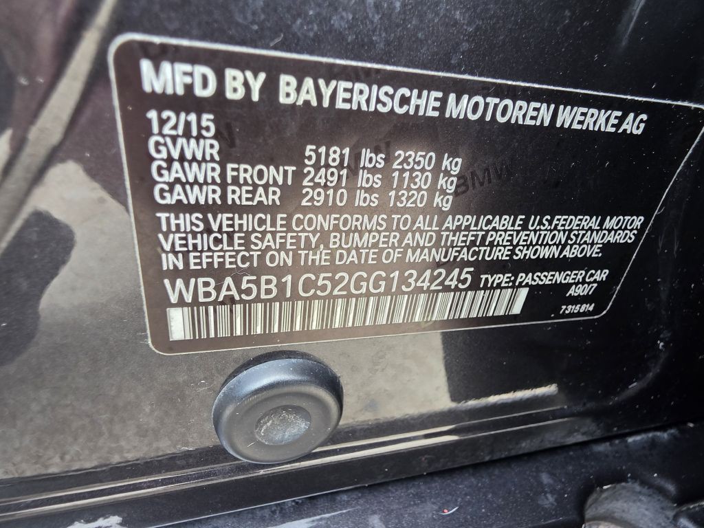 2016 BMW 5 Series Image 29