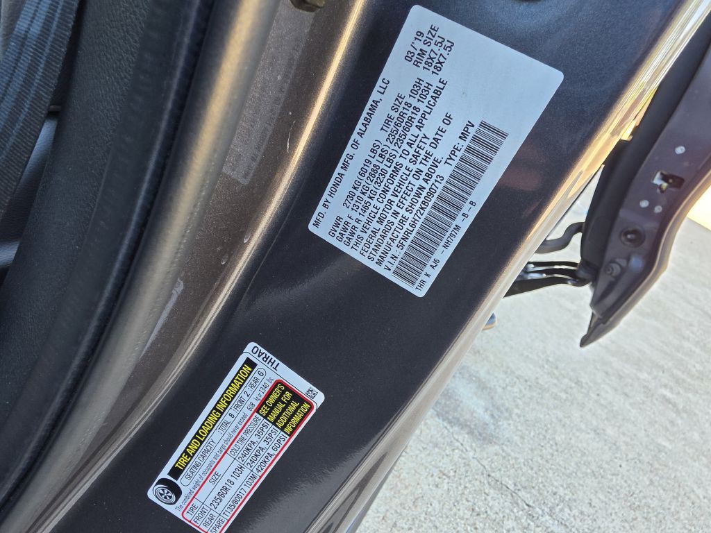 2019 Honda Odyssey Image 30