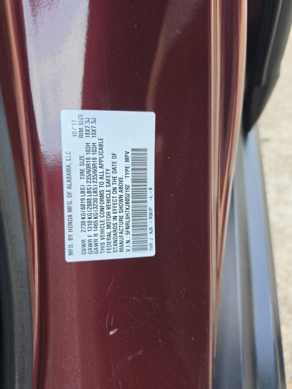 2018 Honda Odyssey Image 28